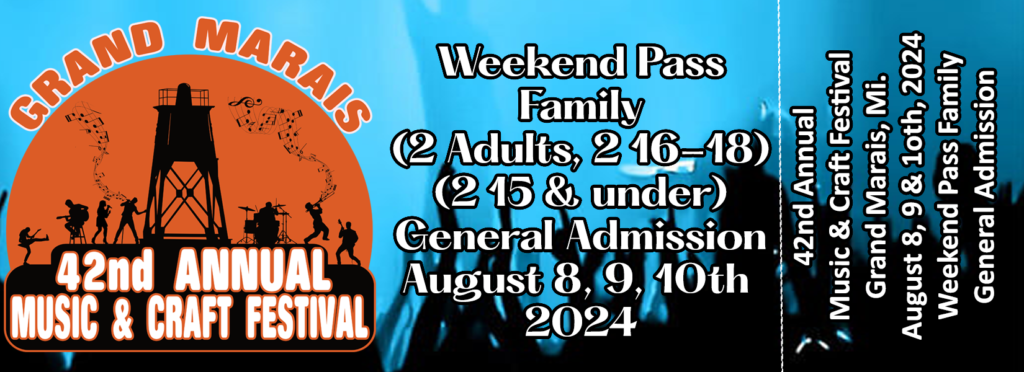 Weekend Pass Family (2 Adult, 2 16-18, 2 15& under)
